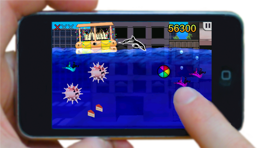 Dolphin Hero - an addictive iPhone Game