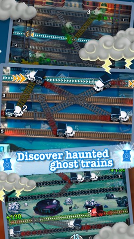 Can you control the ghost trains?